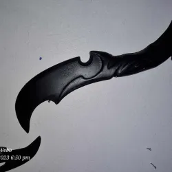 Luna Knife - Valorant Luna Melee 3D model