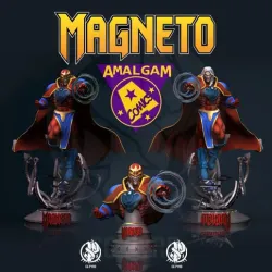 Magneto Amalgam Comics STL files for 3D Printing by CG Pyro