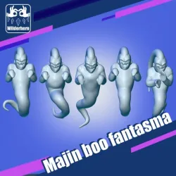 Majin boo ghost dragon ball