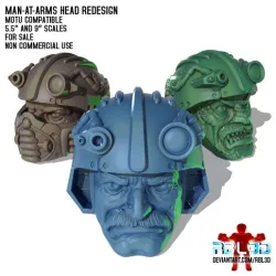 Man-at-Arms Head Redesign (Motu compatible)