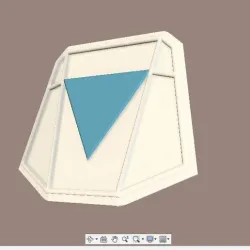 Mandalorian Glove Plate