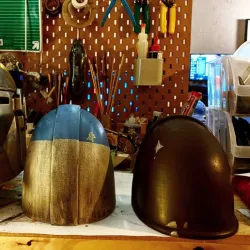 Mandalorian Pre-Beskar Shoulder Armor/Bells