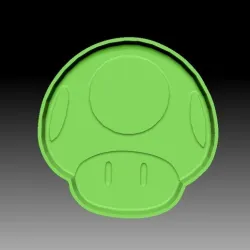 MARIO BROS MUSHROOM BATH BOMB MOLD