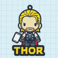 Marvel's Thor keychain.