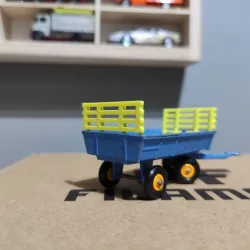 Matchbox Hay Trailer Barriers  sides