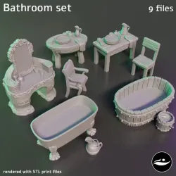 Medieval bathroom