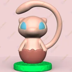 mew easter egg container (big)