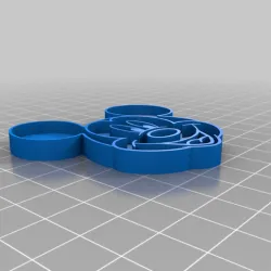 MICKEY MOUSE COOKIE CUTTER OR PLAY DOUGH MOLD