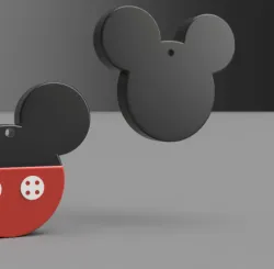 Mickey Mouse Keychain