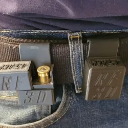 MICRO AMMO BOX BELT CLIP 45 ACP
