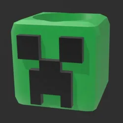 Minecraft Creeper Pencil Holder