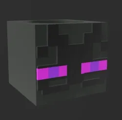 Minecraft Enderman's Head Pencil Holder