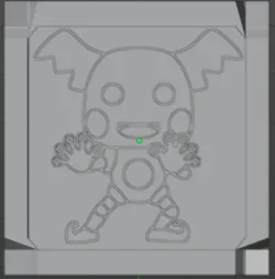 MISTER MIME POKEMON PAINTING
