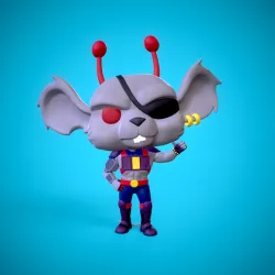Modo  - Biker Mice From Mars - Funko Fan Art