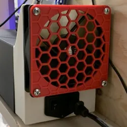 Monoprice/Wanhao Select v2 120 mm Fan adapter Rear Power