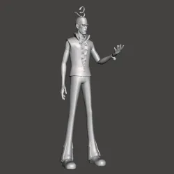Mr 3 Galdino One piece 3D Model
