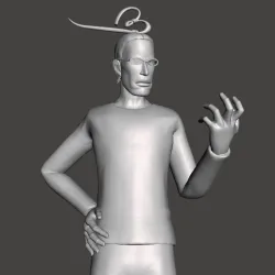Mr 3 Galdino (Prisoner) 3D Model