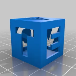 Multi-Material TEVO Test Cube