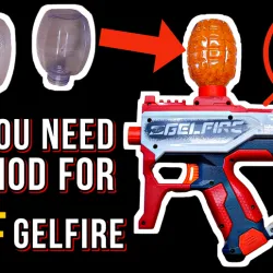 NERF GELFIRE MYTHIC Gel Blaster hopper adapter