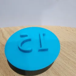 Number Fifteen Stamp (15)