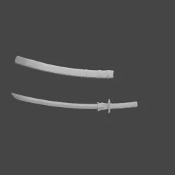 Oni Katana - Valorant 3D model