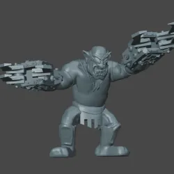 Orc Brawler with Power Klaws