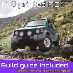 PAJ3RO -  Full 3D printed RC car Kit