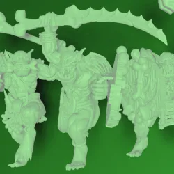 Paleo Orc Warriors (Modular Kit)
