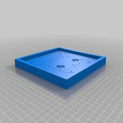 Pikachu Face Chocolate Mold