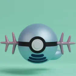 Pokemon Wooper Pokeball