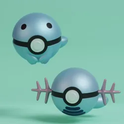 Pokemon Wooper Quagsire Pokeball
