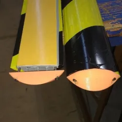 R/C car track curbs