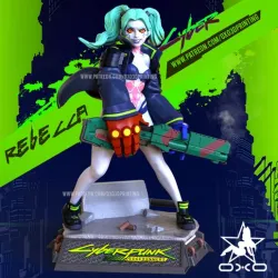Rebecca from Cyberpunk Edgerunners
