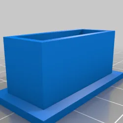 Rectangle pipe plug
