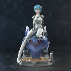 rei ayanami 3Dprint 3D print model