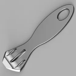 Resin printer spatula