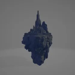 Rocky Space Fortress
