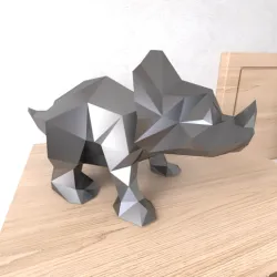 Sera Dinosaur Lowpoly