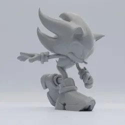 Shadow the Hedgehog 3D print