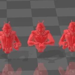 Shrimp Alien vehicle/tank drivers