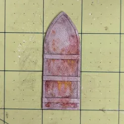 Simple 28mm Scale Door