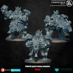 Space Dwarf Heavy Weapon Squad