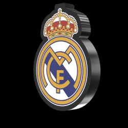 [Spain] - RMCF - Real Madrid Club de Fútbol Logo - Light