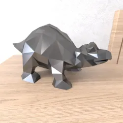 Spike Dinosaur Lowpoly