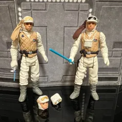 STAR WARS VINTAGE LUKE HOTH ACTION FIGURE RESTORED RESTO-MOD, CUSTOM UNPRODUCED KENNER, HASBRO ACTION FIGURE, 3.75", 1/18, 5POA