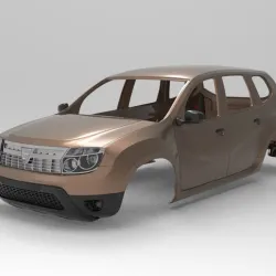 STL model Dacia Duster 313mm wheelbase axial