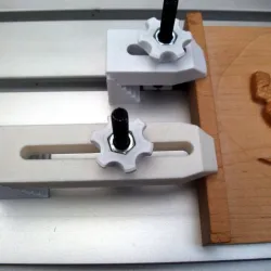 Support, press, for clamping material to CNC slotted table Milling machine - T SLOT TABLE CLAMPS