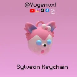Sylveon Keychain