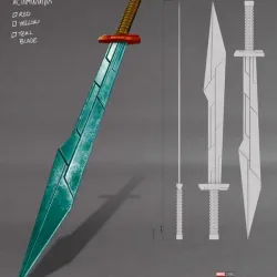 thor ragnarok sword