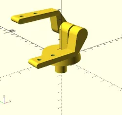 Toilet seat hinge